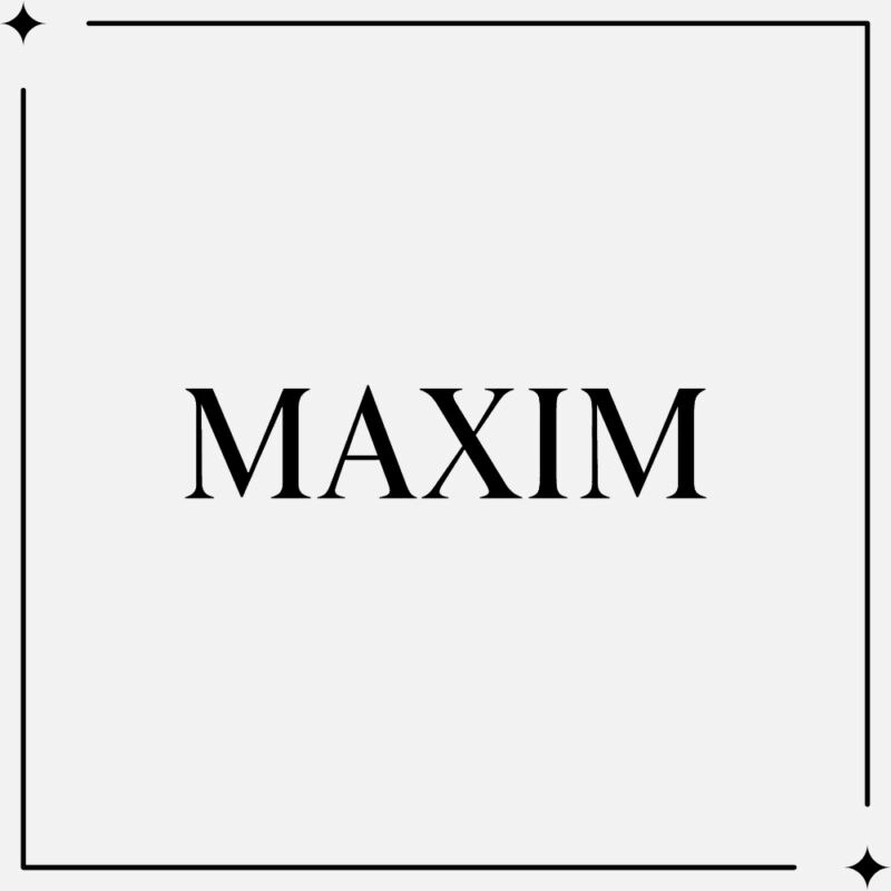Get Featured on Maxim