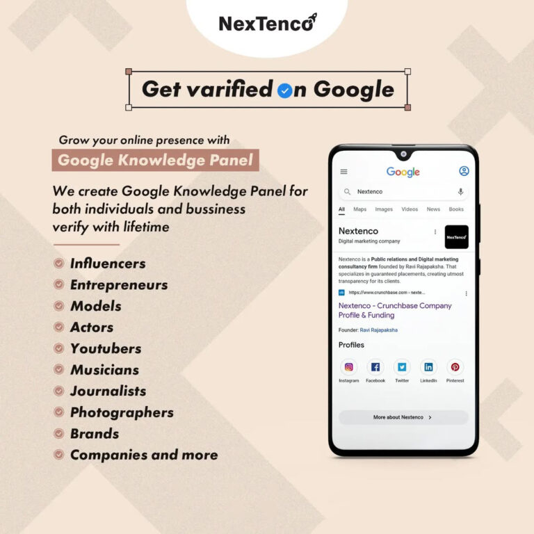 Google Knowledge Panel Creation