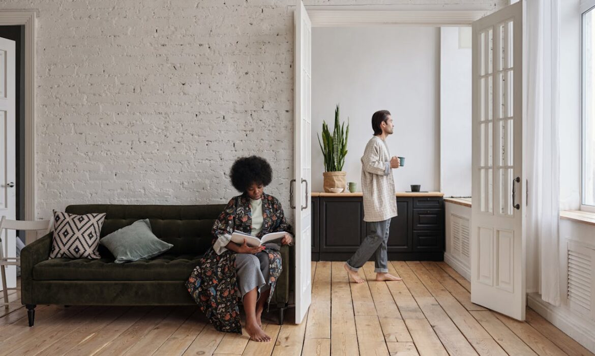 A Women Reading Forbes Magazine