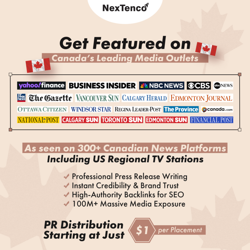 Nextenco | Yahoo Press Release Distribution – Canada