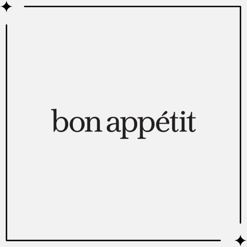 Get Featured On Bon Appétit