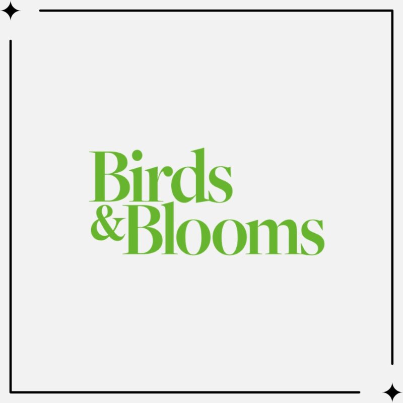 e Fearured On Birds and Blooms e Fearured On Birds and Blooms